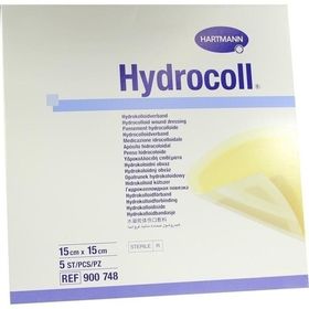 HYDROCOLL 15X15CM WUNDVERB 900673/7, 5 ST – PZN 4419871 из Германии