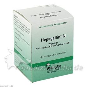 HEPAGALLIN N, 100 ST – PZN 4491934 из Германии