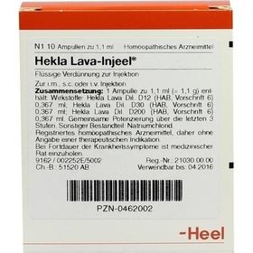 HEKLA LAVA INJ, 10 ST – PZN 462002 из Германии