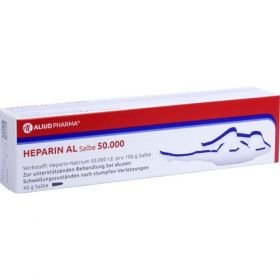 HEPARIN AL SALBE 50000, 40 G – PZN 4668344 из Германии