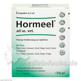 HORMEEL ad us.vet.Ampullen, 5X5 ML – PZN 4871370 из Германии
