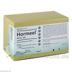 HORMEEL ad us.vet.Ampullen, 50X5 ML – PZN 4871387 из Германии