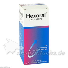 HEXORAL Gurgellösung, 200 ML – PZN 487249 из Германии