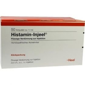 HISTAMIN INJ HOM ALL, 50 ST – PZN 490694 из Германии