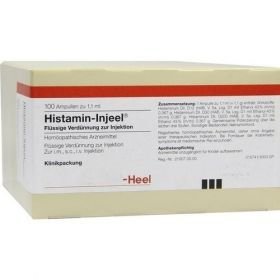HISTAMIN INJ HOM ALL, 100 ST – PZN 490702 из Германии