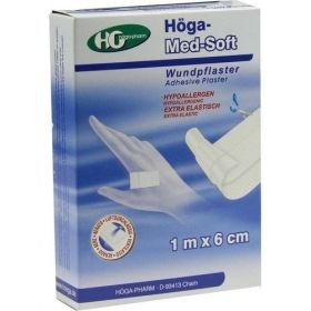 HOEGA MED SOFT WUNDPFLASTER 6CMX1M, 1 ST – PZN 4977677 из Германии
