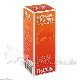 Hepar-Hevert Lebertropfen, 50 ML – PZN 4982520 из Германии
