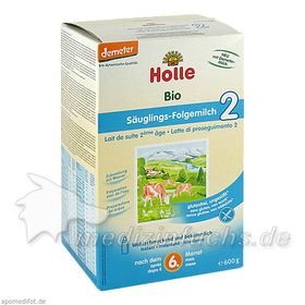 Holle Bio-Säuglings-Folgemilch 2, 600 G – PZN 5373645 из Германии