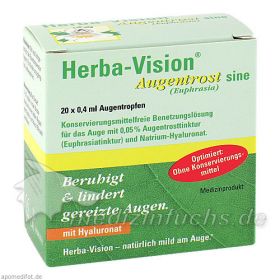 Herba-Vision Augentrost sine, 20X0.4 ML – PZN 5730536 из Германии