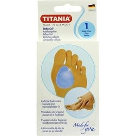 Hornhautpolster Technogel gross Titania, 1 ST – PZN 5958245 из Германии