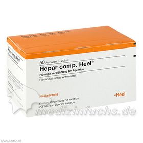 Hepar comp. Heel, 50 ST – PZN 6340642 из Германии