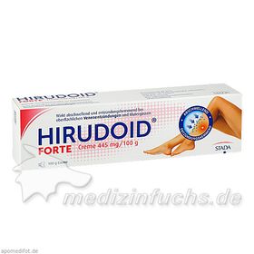 Hirudoid FORTE Creme 445 mg/100 g, 100 G – PZN 6621878 из Германии
