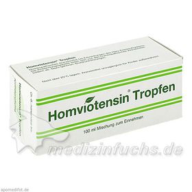 Homviotensin Tropfen, 100 ML – PZN 698940 из Германии