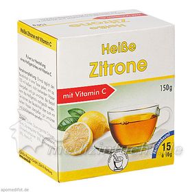 Heiße Zitrone + Vit. C Btl., 15X10 G – PZN 705893 из Германии