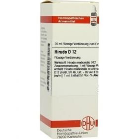 HIRUDO D12, 20 ML – PZN 7169676 из Германии