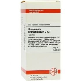 HISTAMINUM HYDROCHLOR D12, 200 ST – PZN 7169742 из Германии