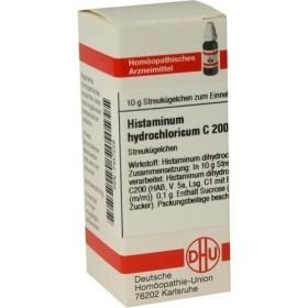 HISTAMINUM HYDROCHLOR C200, 10 G – PZN 7457228 из Германии