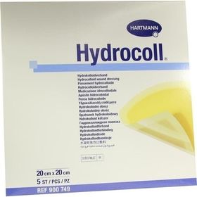 Hydrocoll 20X20cm Wundverband 900674/6, 5 ST – PZN 7547658 из Германии