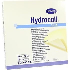 HYDROCOLL THIN 10X10CM 900685/5, 10 ST – PZN 7547670 из Германии