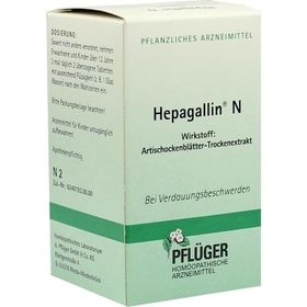 HEPAGALLIN N, 50 ST – PZN 7553682 из Германии