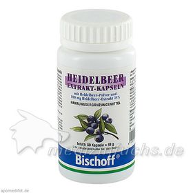 Heidelbeer-Extrakt-Kapseln, 80 ST – PZN 7637893 из Германии
