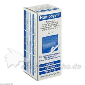 Homocyvit, 50 ML – PZN 765010 из Германии