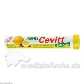 HERMES Cevitt Zitrone, 20 ST – PZN 8481051 из Германии