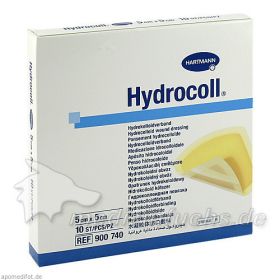Hydrocoll Hydrokolloidverband 5x5cm, 10 ST – PZN 861914 из Германии