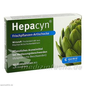 Hepacyn Frischpflanzen-Artischocke, 60 ST – PZN 9155655 из Германии