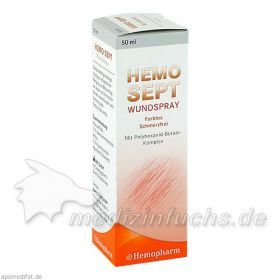 HEMO SEPT Wundspray, 50 ML – PZN 9264717 из Германии