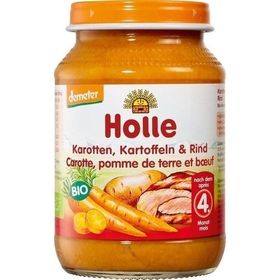Holle Karotten Kartoffeln & Rind, 190 G – PZN 9440829 из Германии