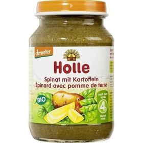 Holle Spinat mit Kartoffeln, 190 G – PZN 9441148 из Германии