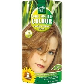 Hennaplus Long Lasting Medium Golden Blond 7.3, 100 ML – PZN 99748 из Германии