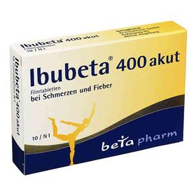 Ibubeta 400 akut (10 stk) – PZN 179720 из Германии