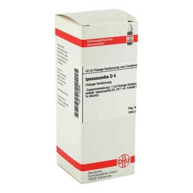 Ipecacuanha D 4 Dilution (50 ml) – PZN 2102696 из Германии