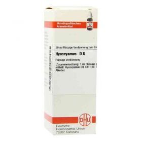 Hyoscyamus D 8 Dilution (20 ml) – PZN 2615131 из Германии