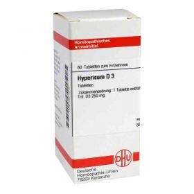 Hypericum D 3 Tabletten (80 stk) – PZN 2631615 из Германии