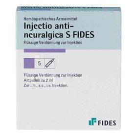 Injectio antineuralgica S Fides Ampullen (5X2 ml) – PZN 3687523 из Германии