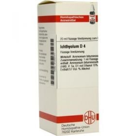 Ichthyolum D 4 Dilution (20 ml) – PZN 7170171 из Германии