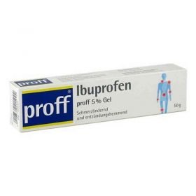 Ibuprofen proff 5% (50 g) – PZN 10055522 из Германии