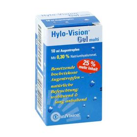Hylo-vision Gel multi Augentropfen (10 ml) – PZN 10090990 из Германии
