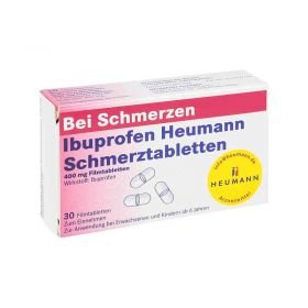 Ibuprofen Heumann Schmerztabletten 400mg (30 stk) – PZN 10201099 из Германии