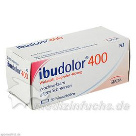 IBUDOLOR 400 Filmtabletten, 50 ST – PZN 107838 из Германии