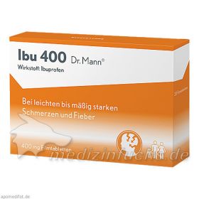 IBU 400 Dr. Mann, 20 ST – PZN 10853471 из Германии