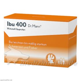 IBU 400 Dr. Mann, 50 ST – PZN 10853488 из Германии