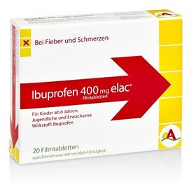 Ibuprofen 400 mg elac, 20 ST – PZN 11038193 из Германии