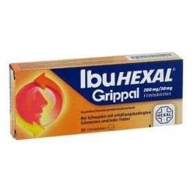 Ibuhexal Grippal 200 mg/30 mg Filmtabletten (20 stk) – PZN 11175263 из Германии