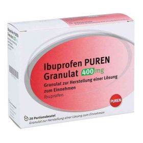 Ibuprofen PUREN 400mg (20 stk) – PZN 11355114 из Германии