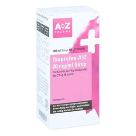 Ibuprofen Abz 20 mg/ml Sirup (100 ml) – PZN 12547175 из Германии