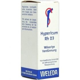 HYPERICUM RH D 3, 20 ML – PZN 1630275 из Германии